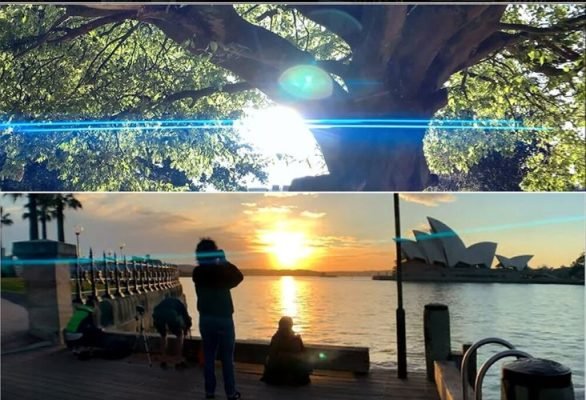 Objectif Anamorphique 1:33 cinema pro flare