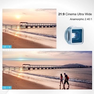 Objectif Anamorphique 1:33 cinema pro océan