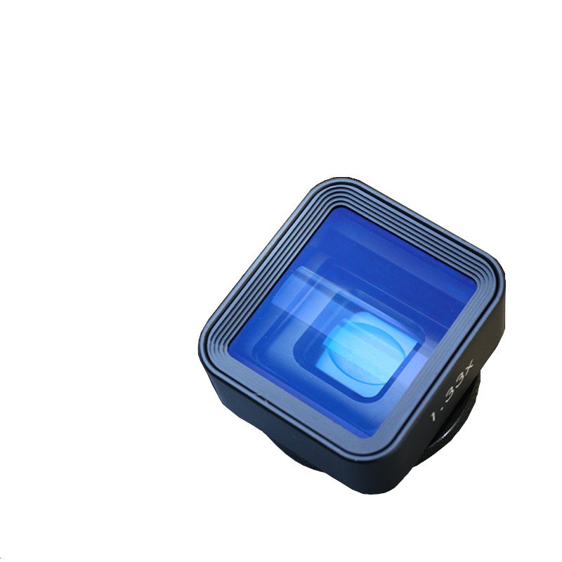 Objectif anamorphique 1:33 dessus