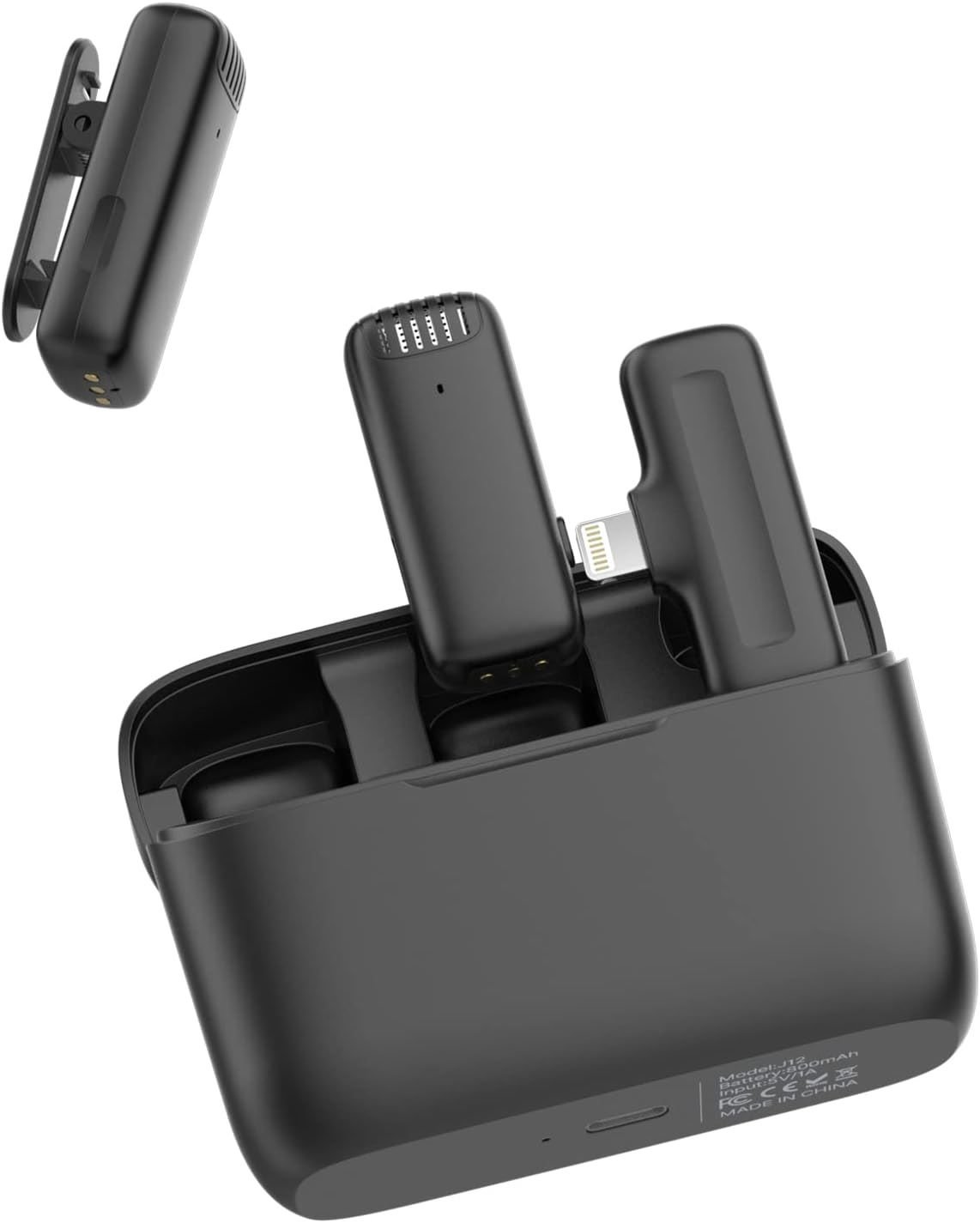 Micro Cravate sans Fil Interview Pro Lightning dessus