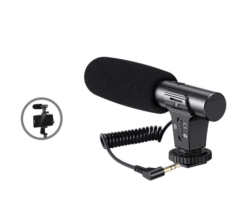 Microphone Kit Vidéo Smartphone Vlog EasyFun