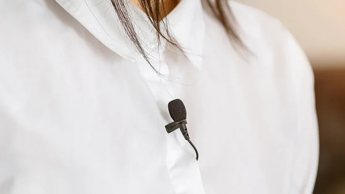 Micro Cravate Filaire pour Smartphone