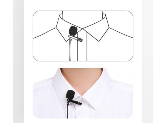 Micro Cravate Pour Smartphone Sur Col de Chemise