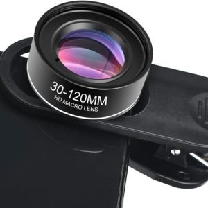 objectif macro easy vision pour Smartphone sur un iphone