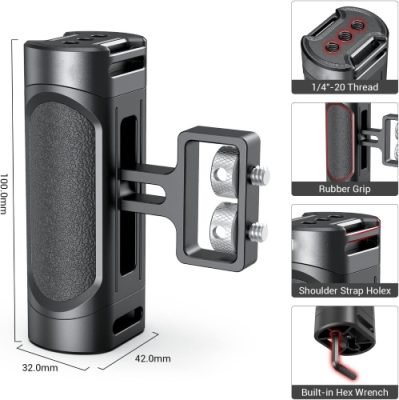 Poignée Latérale Stabilisateur Téléphone ProXS dimensions