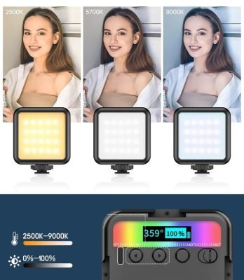 Lumière téléphone VL49 Color mode