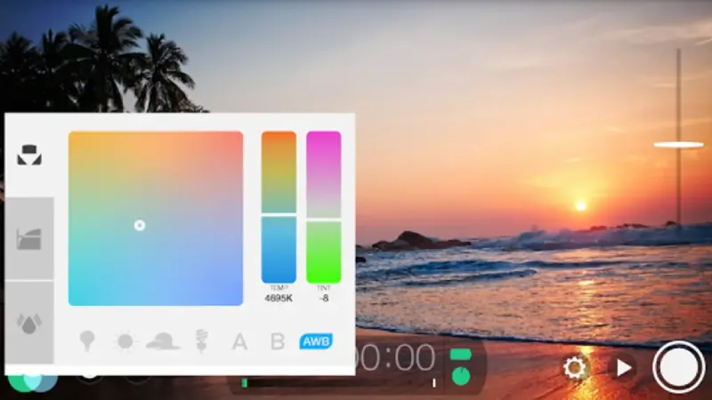 Filmic Pro Vue Océan Ciné Phone