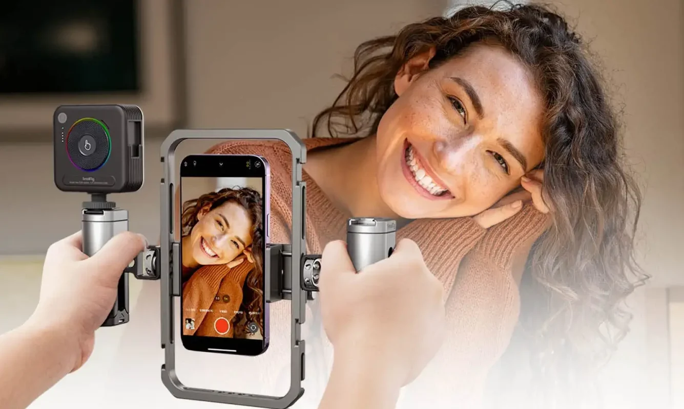 Stabilisateur pour téléphone prise verticale