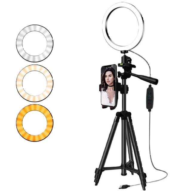 Trépied Anneau Led 26 cm droit