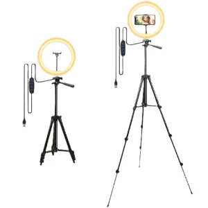 Trépied Anneau Led 26 cm hauteur