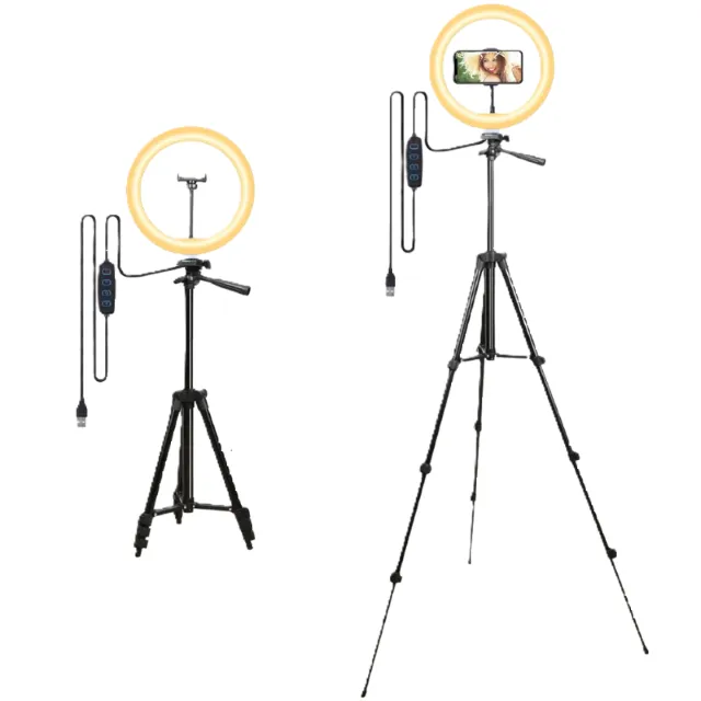 Trépied Anneau Led 26 cm hauteur