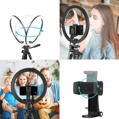 Trépied téléphone Led26 illustration service