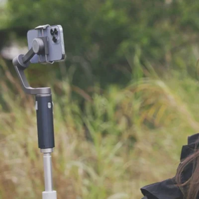 Gimbal M201 Pro pour smartphone à l'extérieur