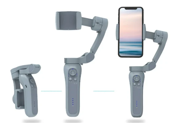 stabilisateur Gimbal L7B Pro pour smartphone dépliage