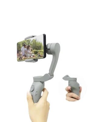 stabilisateur Gimbal L7B Pro pour smartphone prise en main