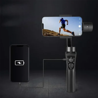 Stabilisateur Gimbal S5B pour Téléphones Mobiles qui recharge votre smartphone 