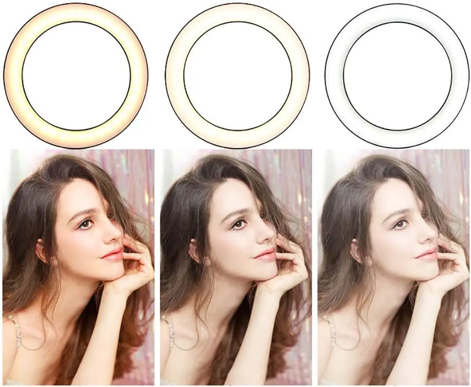 Trépied Téléphone Modul anneau lumineux