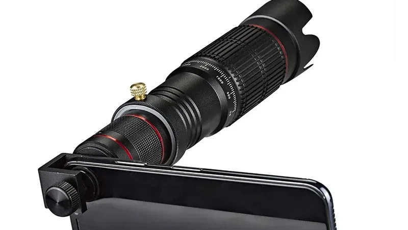 Téléobjectif pour smartphone x22 vu sur Iphone vu de face