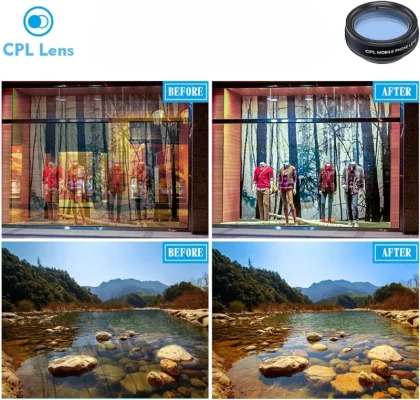 lentille CPL du Kit 5 Objectifs pour smartphone