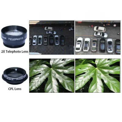 Test des lentilles du Kit Objectifs easy 5 en 1 pour smartphone