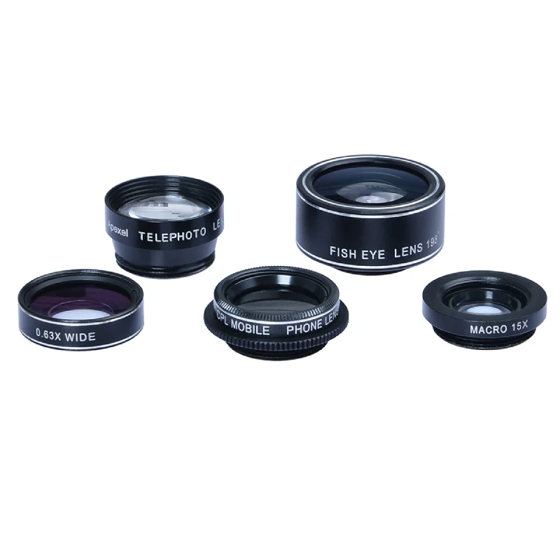 Kit 5 Objectifs pour smartphone