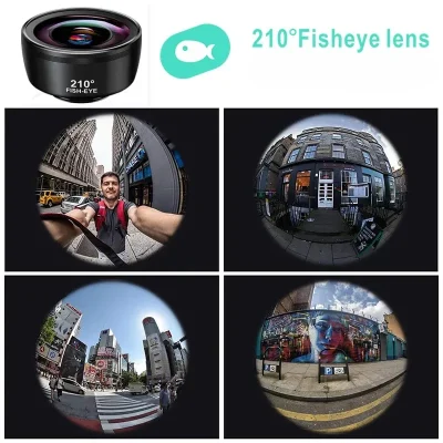 Objectif Fisheye pour smartphone