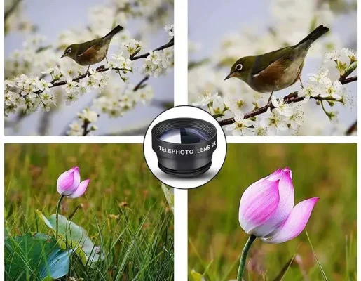 Téléobjectif 2X pour smartphone