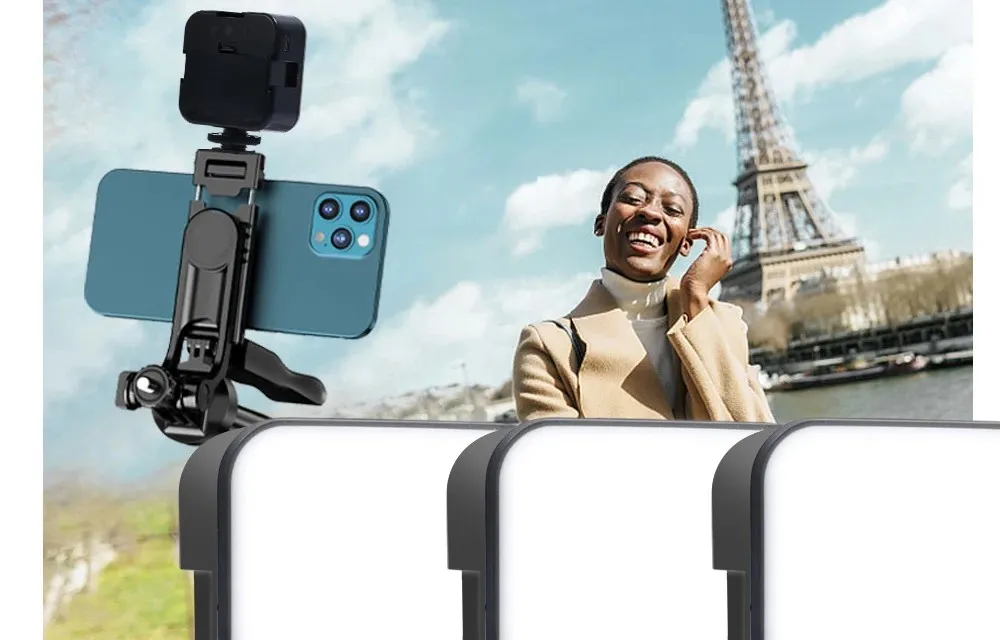 Optimiser l'éclairage de vos vidéos sur iphone devant la tour effel