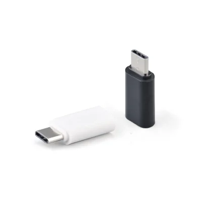 Adaptateur audio Usb-C vers Mini jack blanc et noir