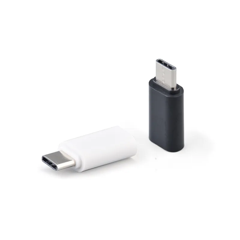 Adaptateur audio Usb-C vers Mini jack blanc et noir