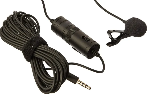 Micro cravate professionnel pour mobile 6 mètres de long