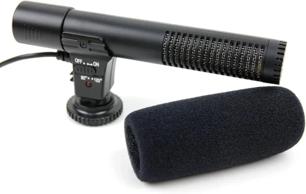 Microphone pour Smartphone Mic-01 nu avec sa mousse coupe vent