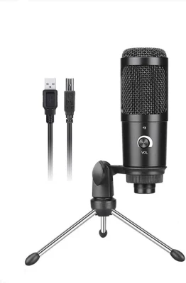 Microphone vlogging avec câble USB